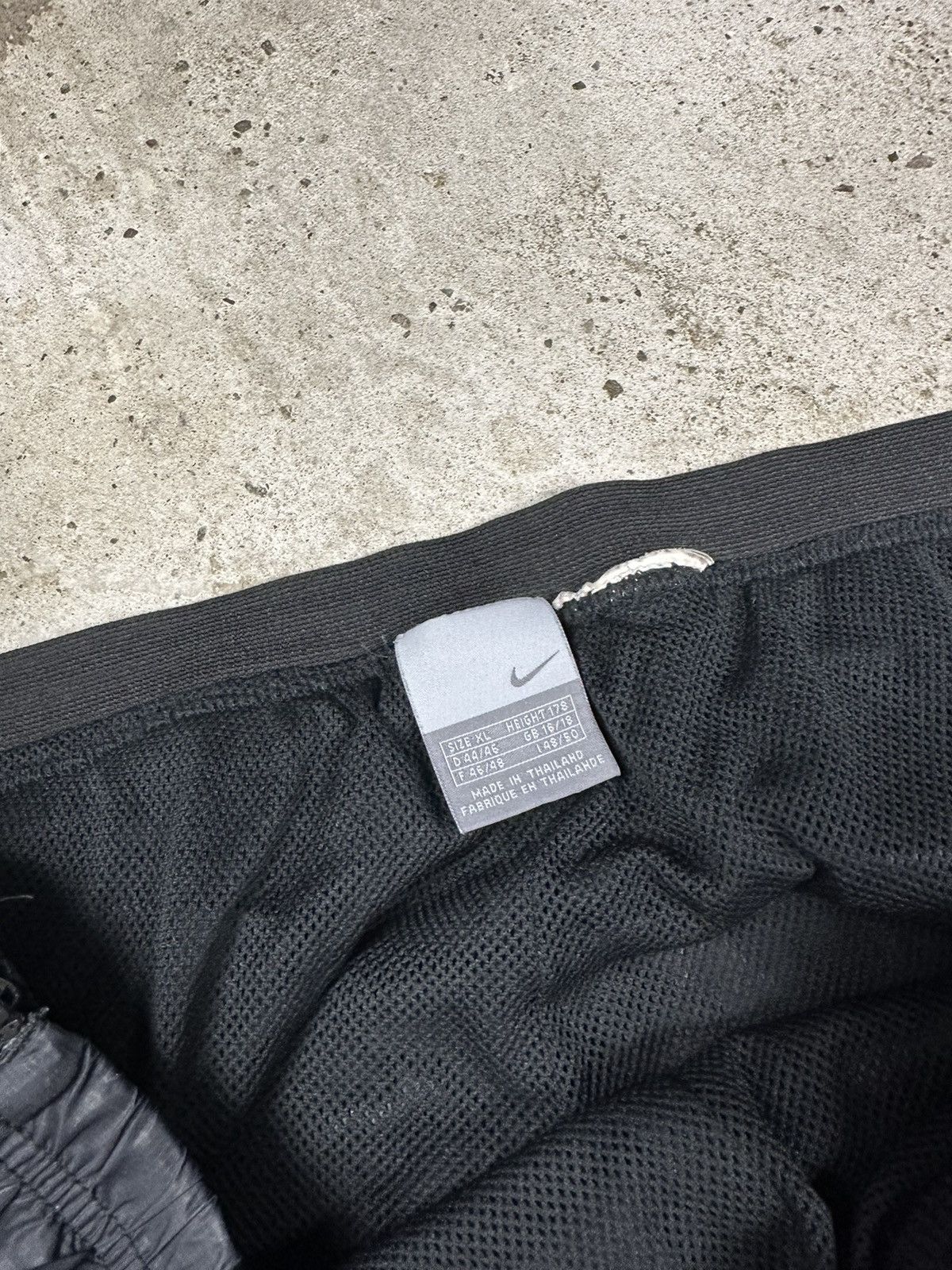 Nike ‼️ Vintage y2k Nike Carbon Track Pants Swoosh Full Zip Baggy Size US 32 / EU 48 - 6 Thumbnail