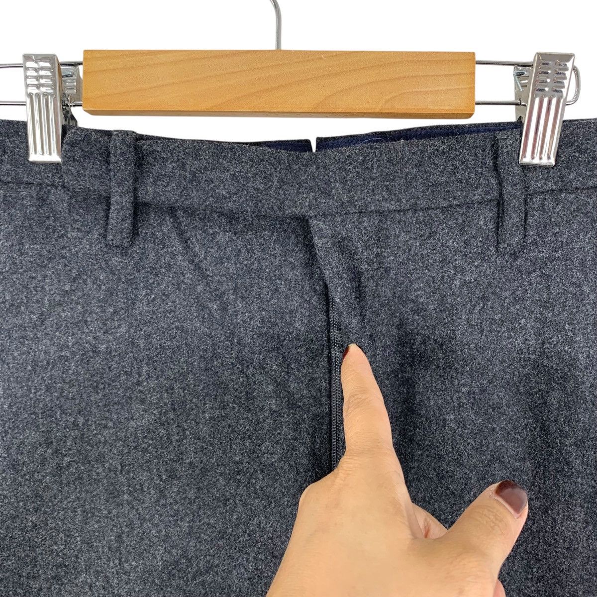 Vintage Vintage VIGANO ROMANIA Brand Wool Casual Pants Size US 32 / EU 48 - 4 Thumbnail