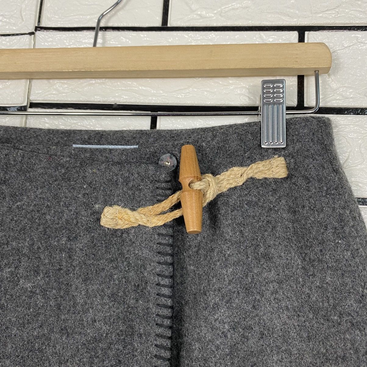 Japanese Brand Vintage Wool Skirt Striped Naf Naf Sport Issey Miyake Size 30" / US 8 / IT 44 - 13 Thumbnail