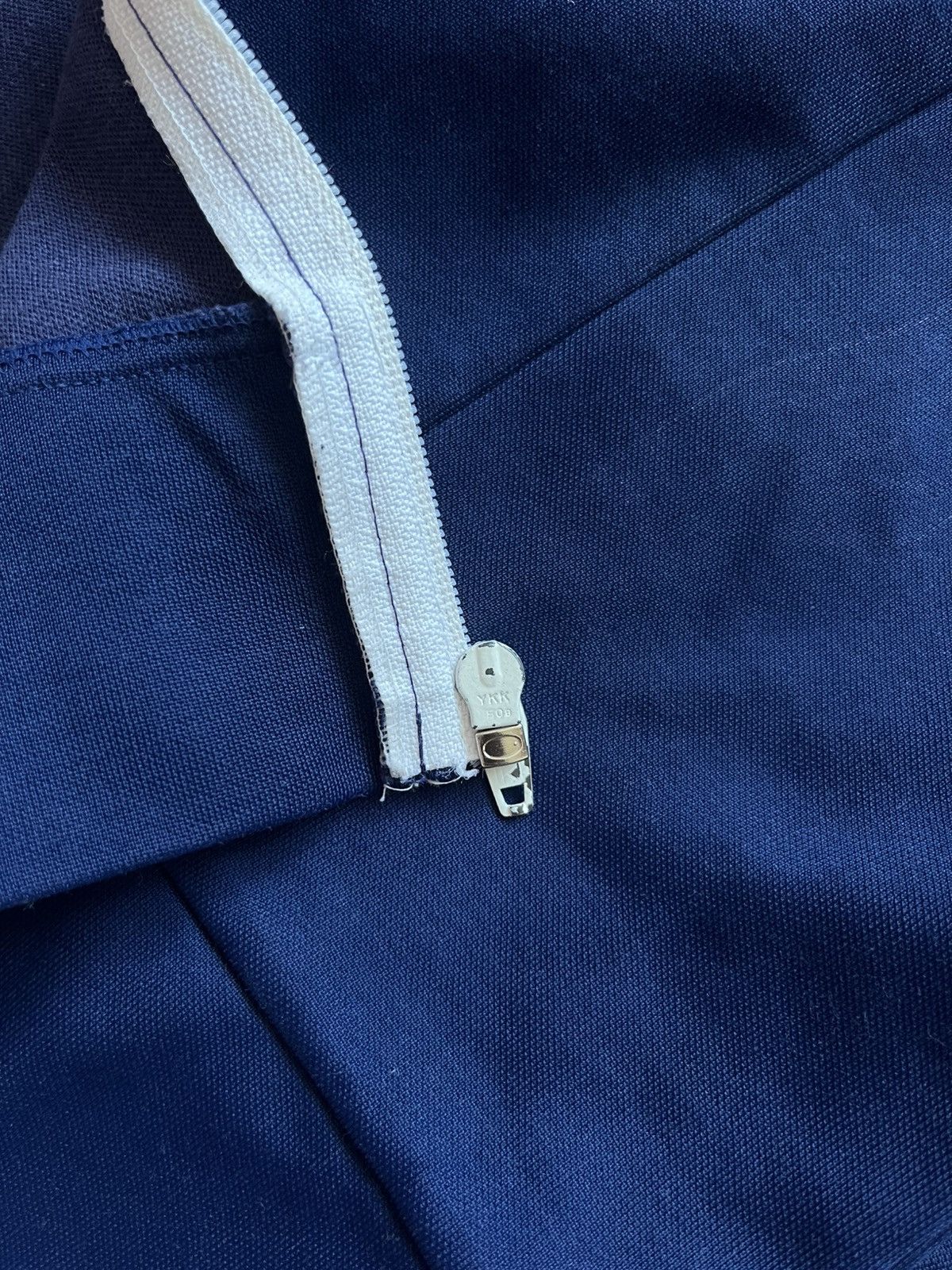 Adidas Vintage 1980s Adidas Made In Brazil Track Up Full Zip Jacket Size US L / EU 52-54 / 3 - 6 Thumbnail