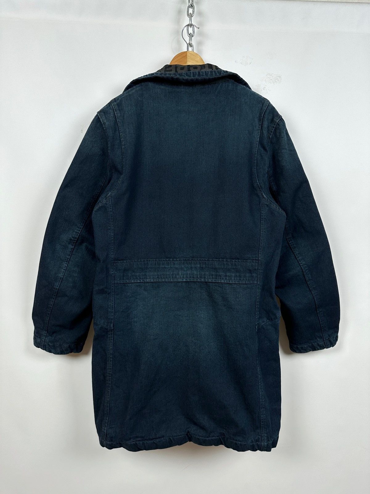 Diesel Vintage Diesel Denim Double Breasted Sherpa Coat Jacket Size US L / EU 52-54 / 3 - 14 Thumbnail