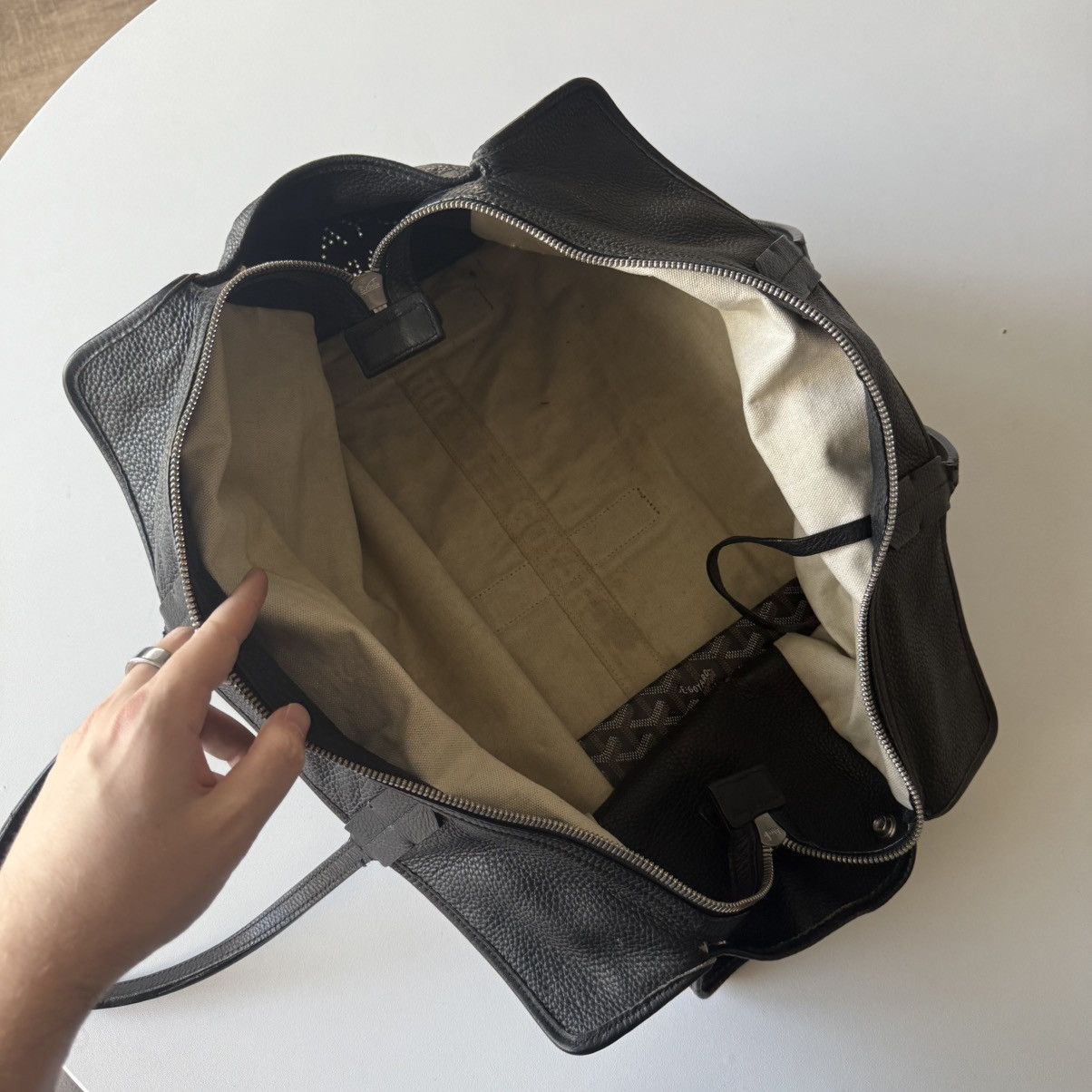 Goyard 2011 Goyard Discontinued Hardy GM Bag Size ONE SIZE - 12 Thumbnail