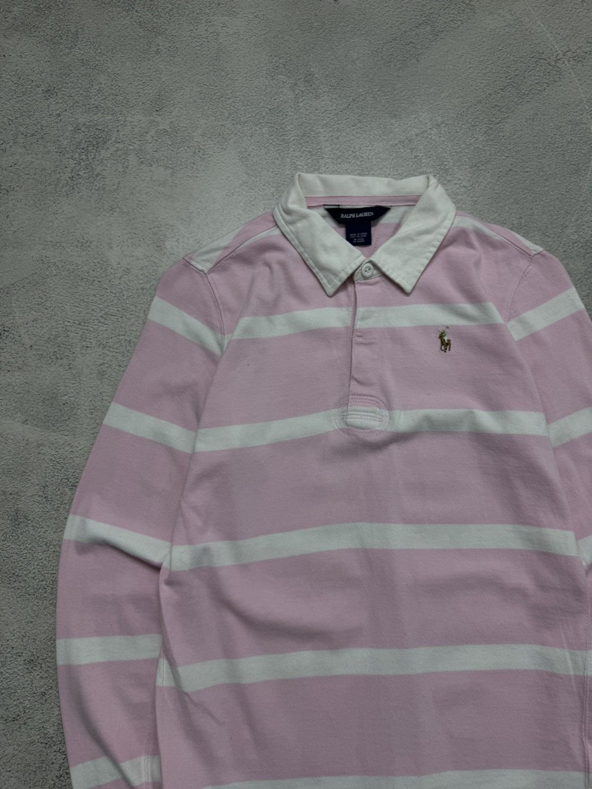 Polo Ralph Lauren Vintage Vintage Polo Ralph Lauren Rugby long sleeve Size S / US 4 / IT 40 - 6 Thumbnail
