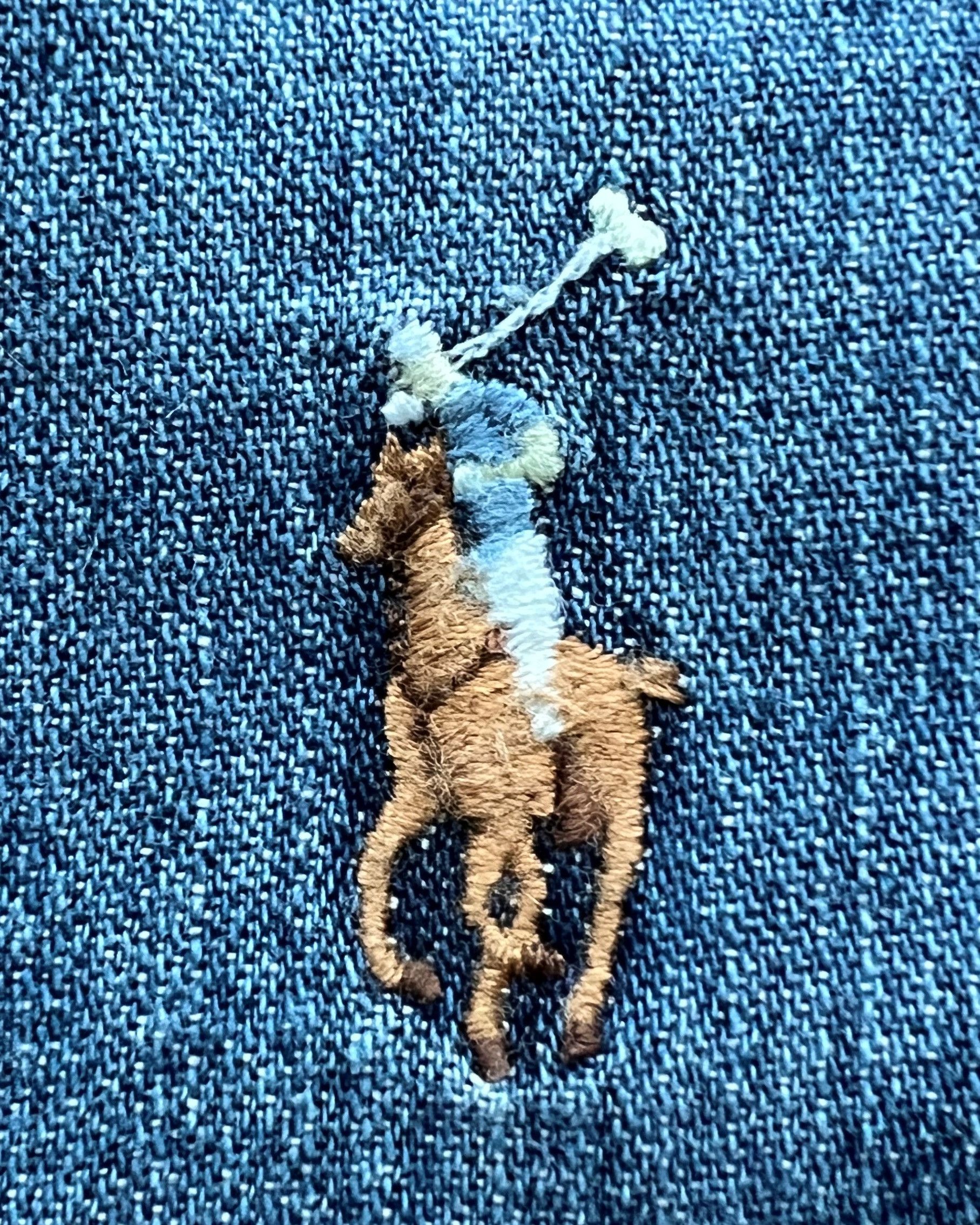 Polo Ralph Lauren RALPH LAUREN PONY DENIM SHIRT SLIM FIT XL Size US XL / EU 56 / 4 - 5 Thumbnail
