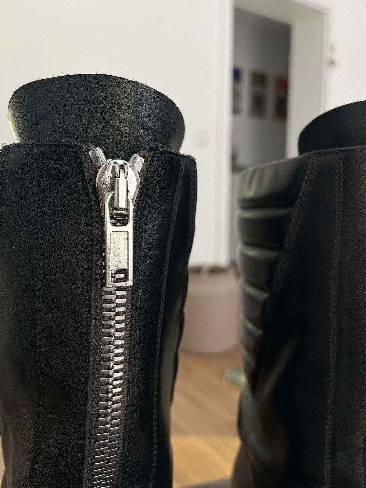 Rick Owens Rick Owens Moto Turbo Cyclops Boots Size US 8 / EU 41 - 4 Thumbnail