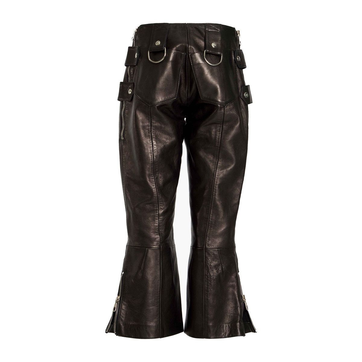 Dolce & Gabbana SS 2000 BONDAGE LEATHER CAPRI Size 28" / US 6 / IT 42 - 4 Thumbnail