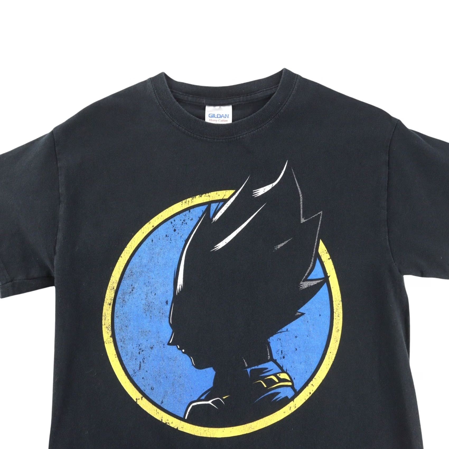 Gildan VINTAGE Dragonball Z Tshirt Crew Neck Black Small Men Gildan VTG 2000s Vegeta Goku Cartoon 90s Anime Graphic Print Shirt Size US S / EU 44-46 / 1 - 6 Thumbnail