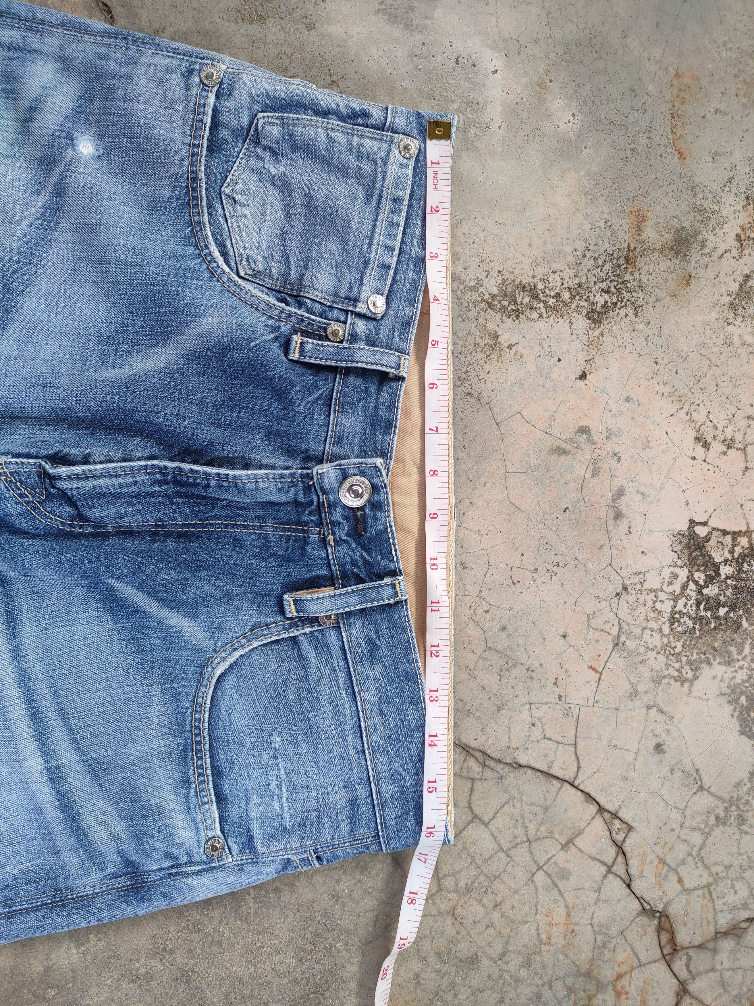Levi's W32 LEVI'S 504 DISTRESSED FADED JEANS PANTS Size US 32 / EU 48 - 6 Thumbnail