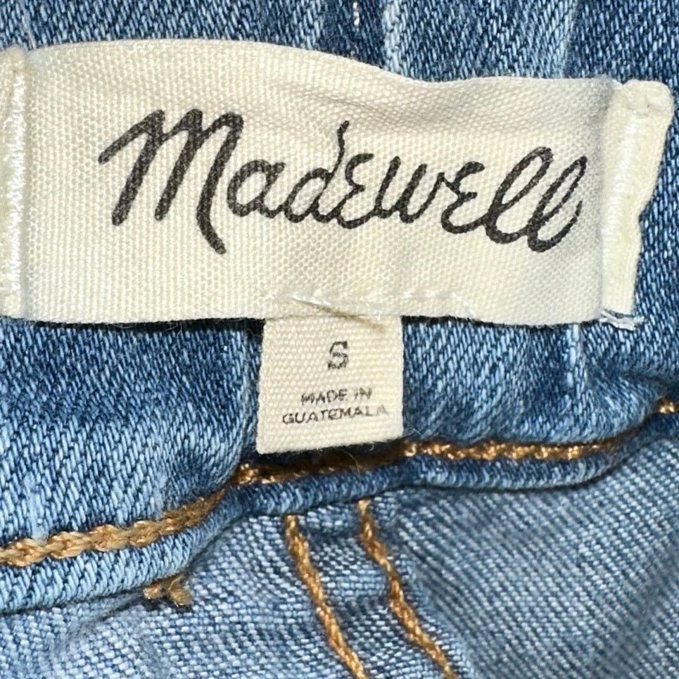 Madewell Madewell Pull On Relaxed Denim Blue Jeans Size 28" / US 6 / IT 42 - 3 Thumbnail