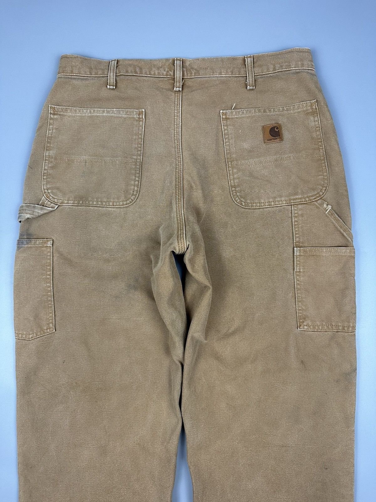 Carhartt × Carhartt Wip × Vintage Distressed Vintage Carhartt Carpenter Pants Size US 36 / EU 52 - 6 Thumbnail