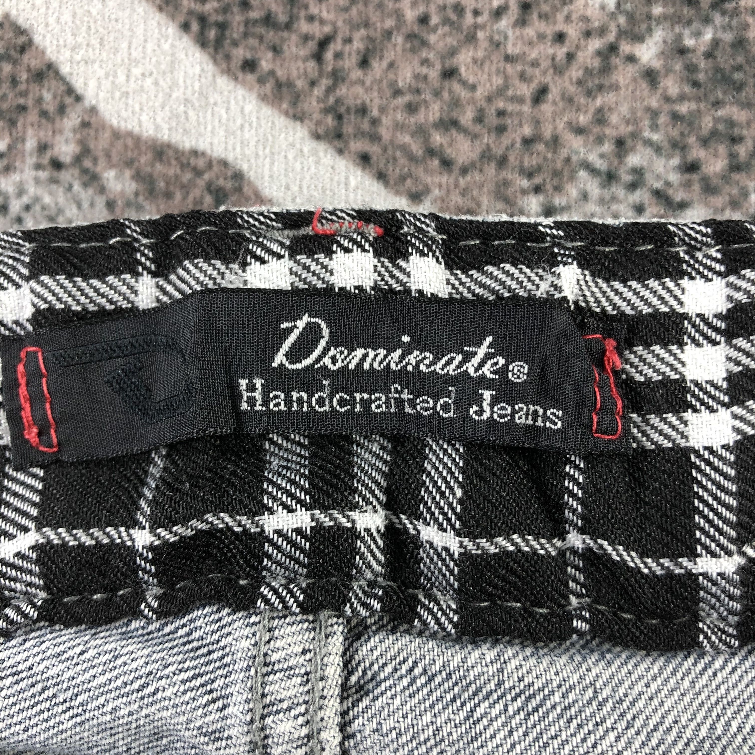 Japanese Brand Dominate Handcrafted Jeans Faded Blue Denim KJ1331 Size US 30 / EU 46 - 8 Thumbnail