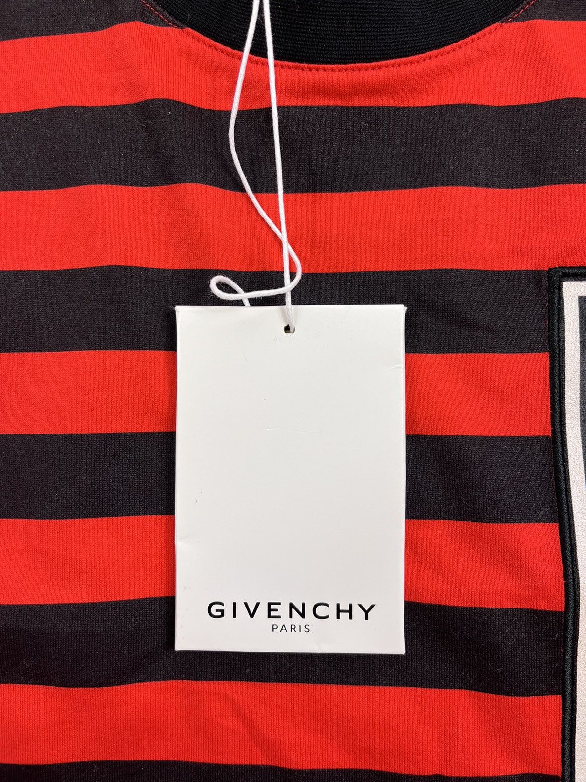 Givenchy BY RICCARDO TISCI PORTRAIT STRIPE PRINT OVERSIZED T-SHIRT Size US XL / EU 56 / 4 - 5 Thumbnail