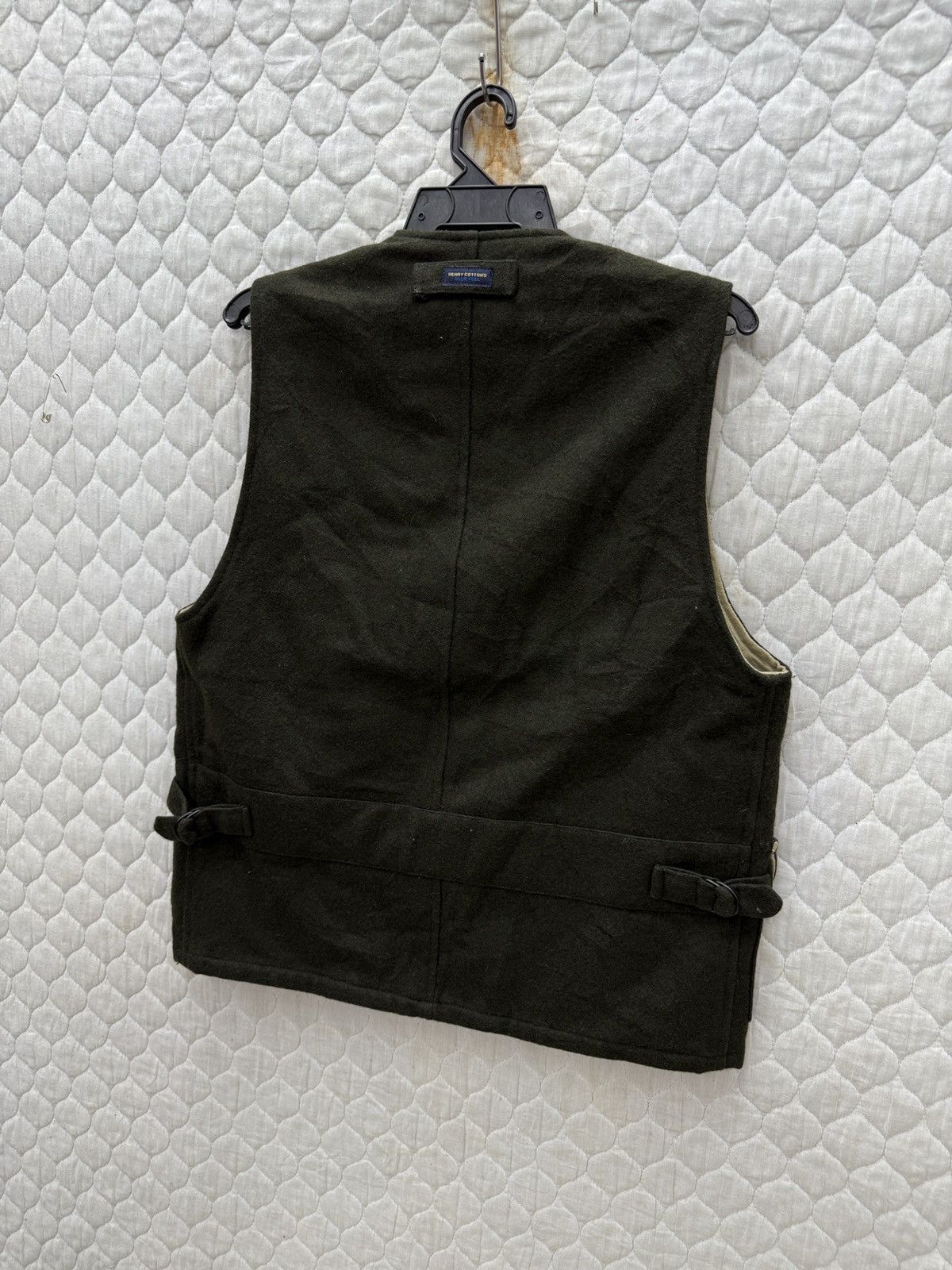 Henry Cotton's × Vintage 🔥🔥🔥STEALS HENRY COTTONS BLUE FEEL VEST Size US S / EU 44-46 / 1 - 6 Thumbnail