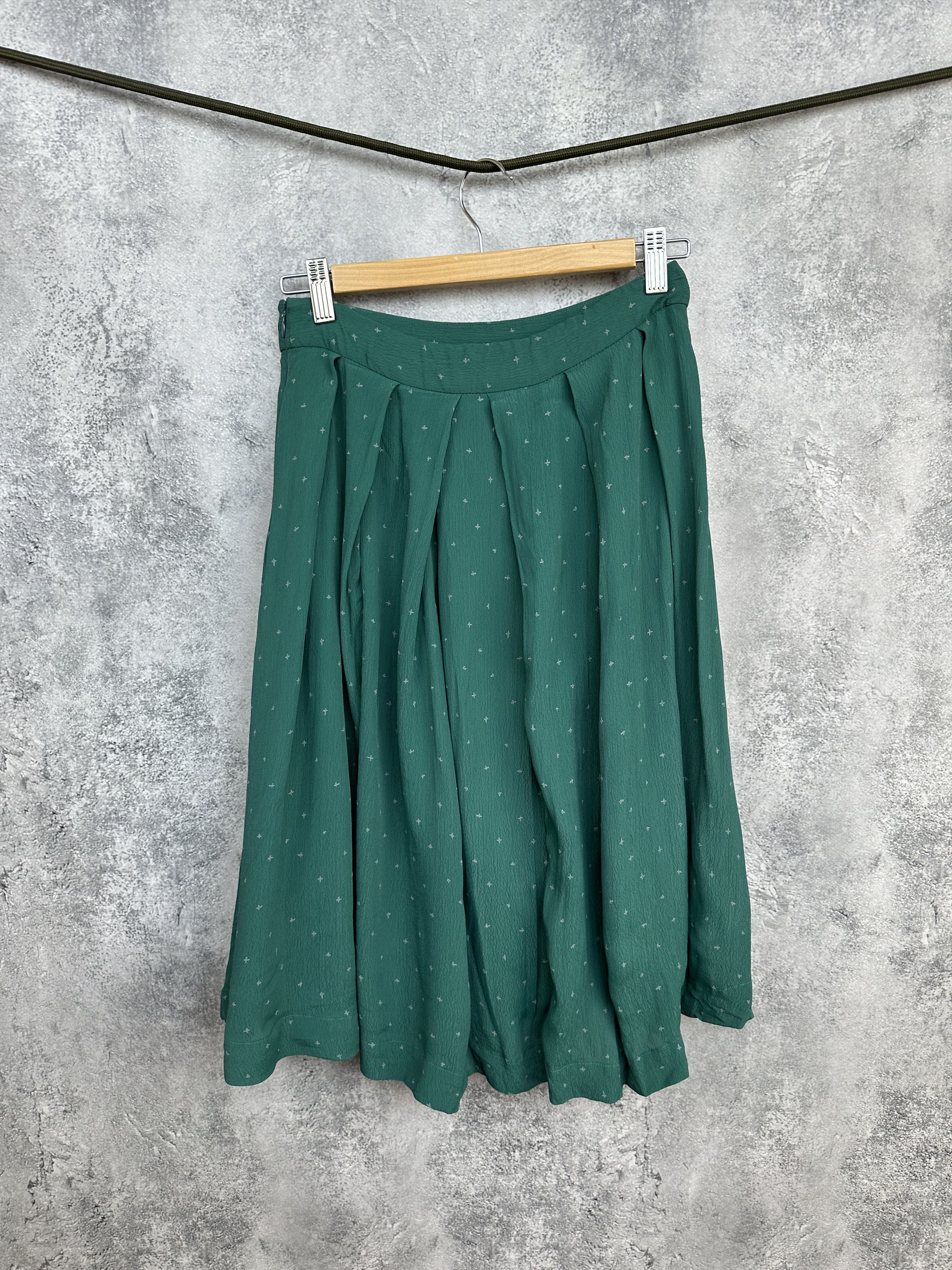 Other TOAST Boho Midi Skirt Pleated Lightweight Viscose Lined Zip Size 27" / US 4 / IT 40 - 1 Thumbnail