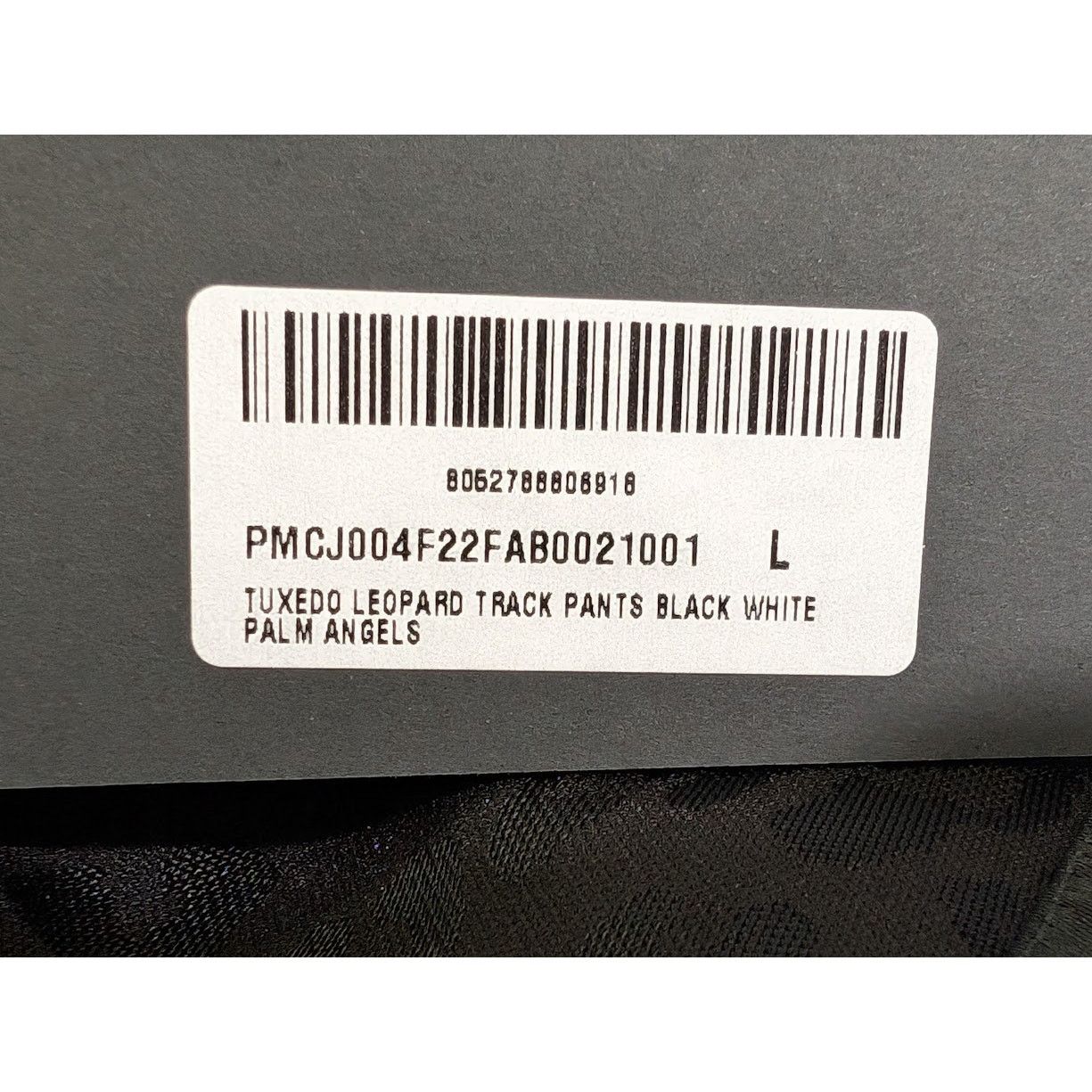 Palm Angels o1rshd1 Tuxedo Leopard Track Pants in Black White Size US 34 / EU 50 - 17 Thumbnail