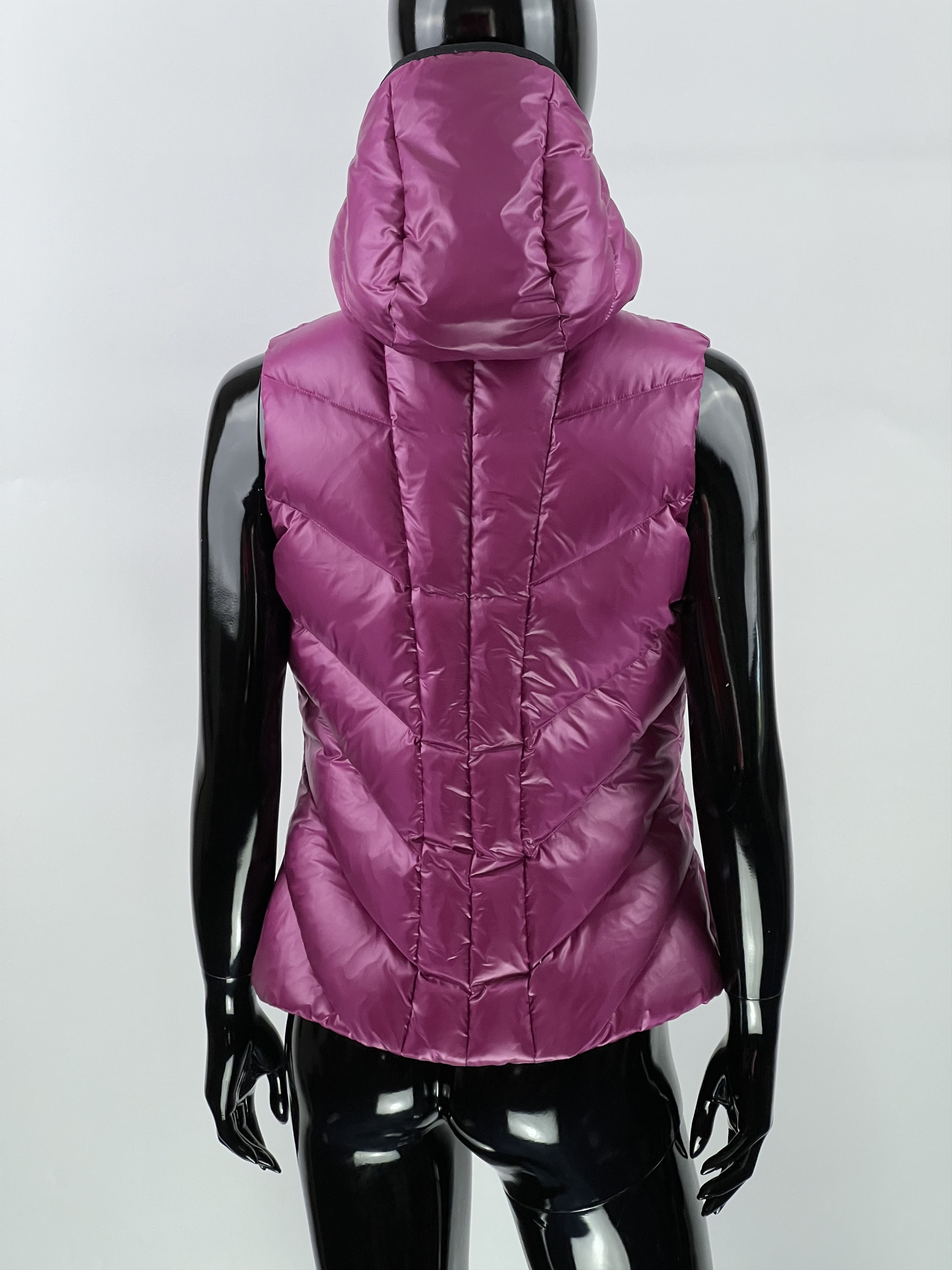 KJUS Kjus Women's Down Hooded Vest Puffer Size 36/S Size S / US 4 / IT 40 - 3 Thumbnail