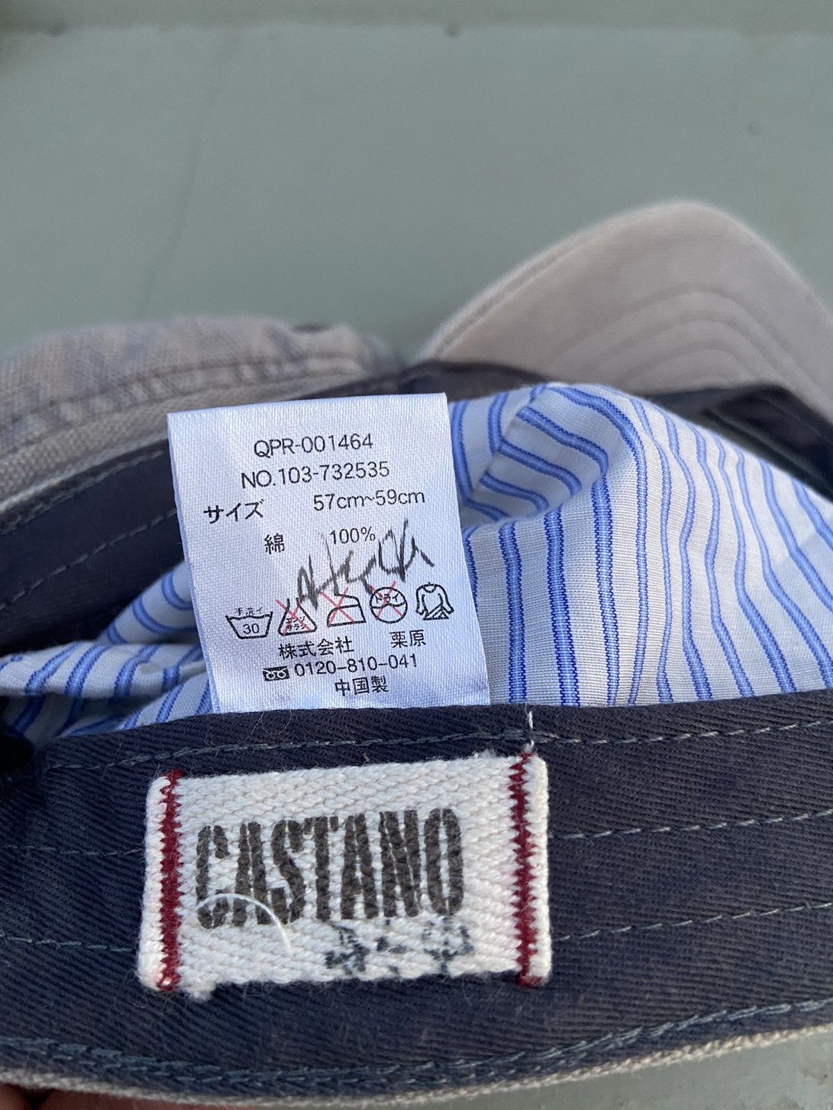Japanese Brand 2000s castano Japanese style hat Size ONE SIZE - 7 Thumbnail