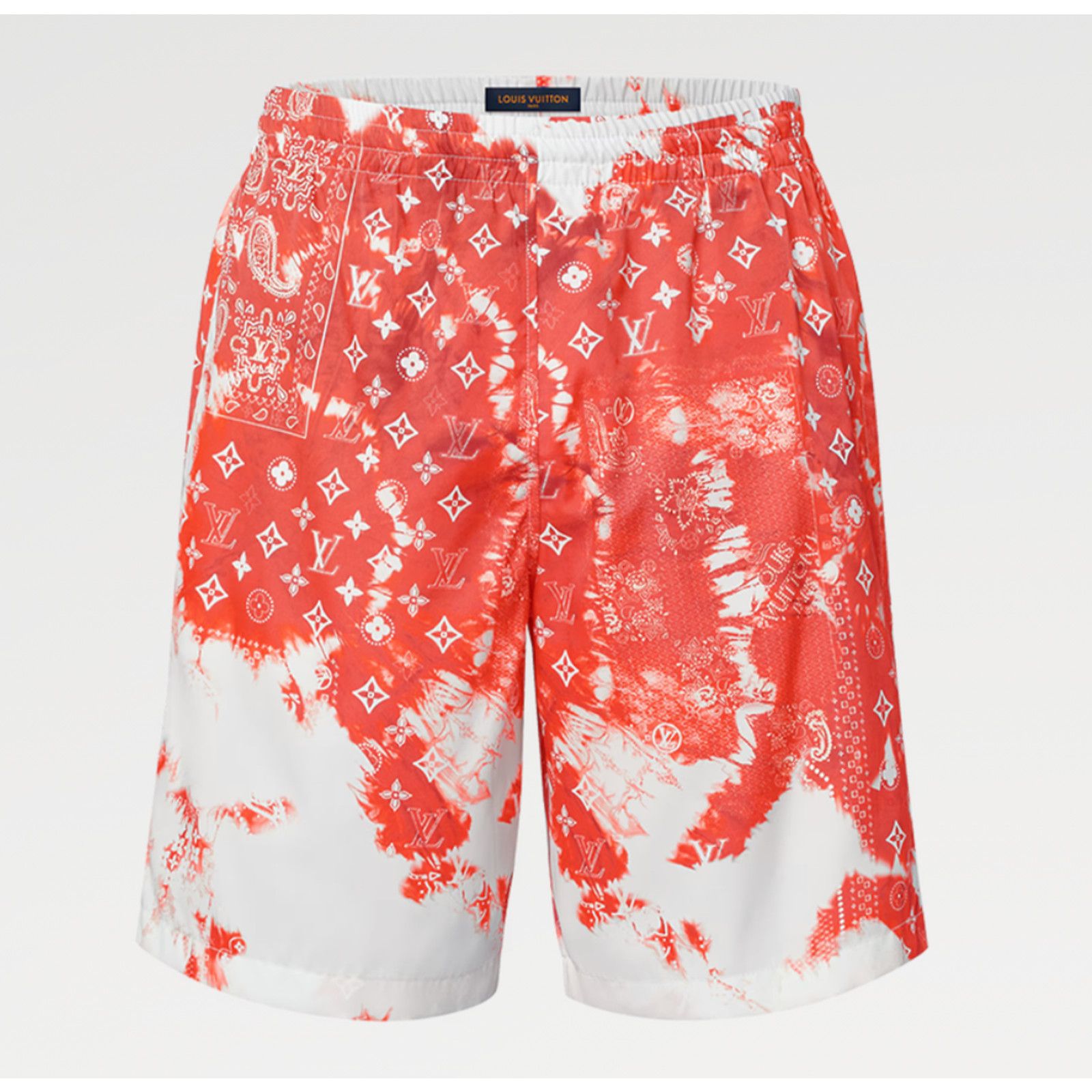 Louis Vuitton Louis Vuitton Bandana Orange LV Monogram Logo Swimming Size US 34 / EU 50 - 1 Thumbnail