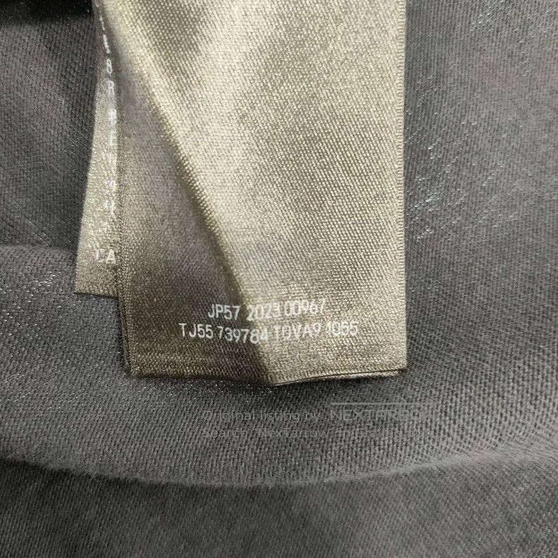 Balenciaga Black Tape Printed Short Sleeve T-Shirt