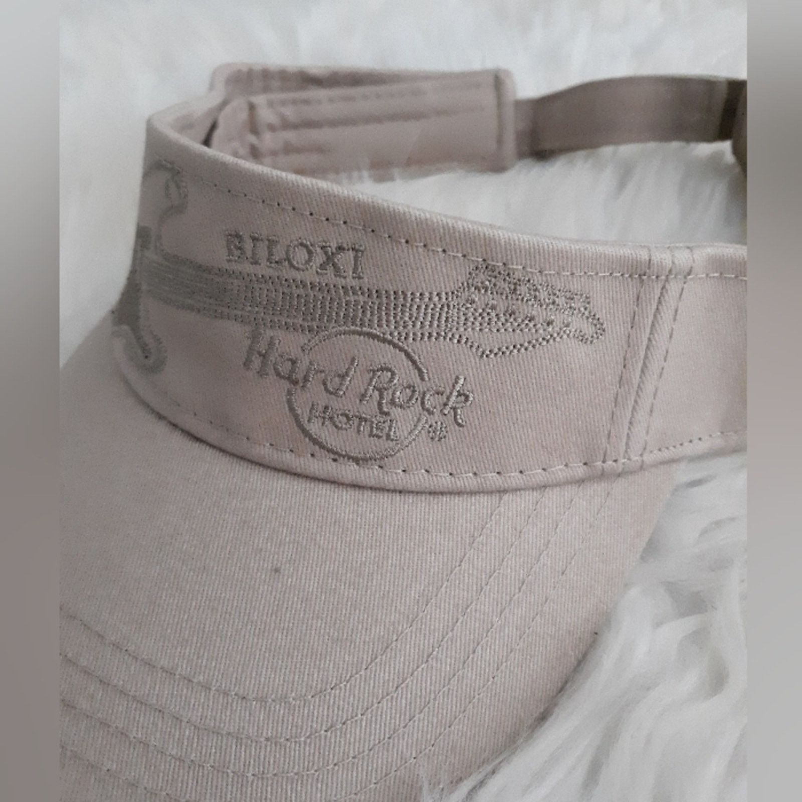 Hard Rock Cafe Hard Rock Cafe Embroidered Visor Size ONE SIZE - 2 Thumbnail