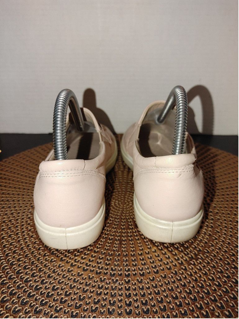 Ecco Ecco Leather Basket Weave Slip-ons Size 36 Size US 5.5 / IT 35.5 - 4 Thumbnail