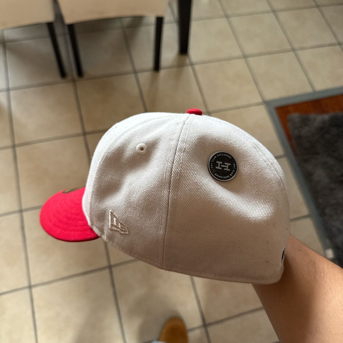 Hat Club HAT CLUB BEIGE CINCINNATI REDS HAT Size 30 - 3 Thumbnail