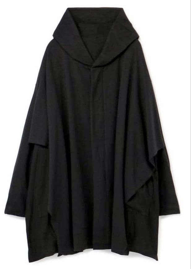 Ground Y Yohji Yamamoto Big Hood Poncho Coat Size US L / EU 52-54 / 3 - 1 Thumbnail