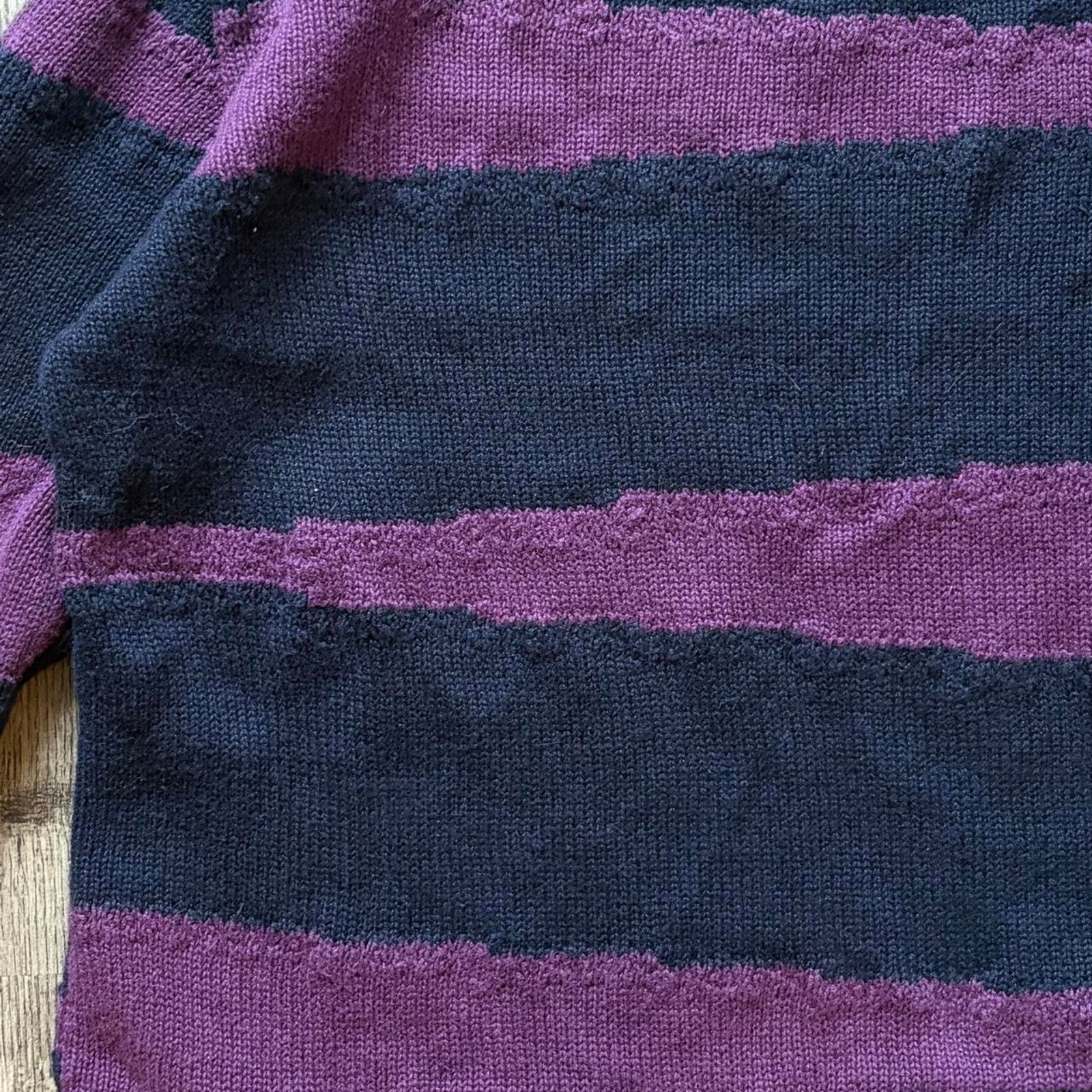 Other Vintage navy purple striped Size XS / US 0-2 / IT 36-38 - 4 Thumbnail