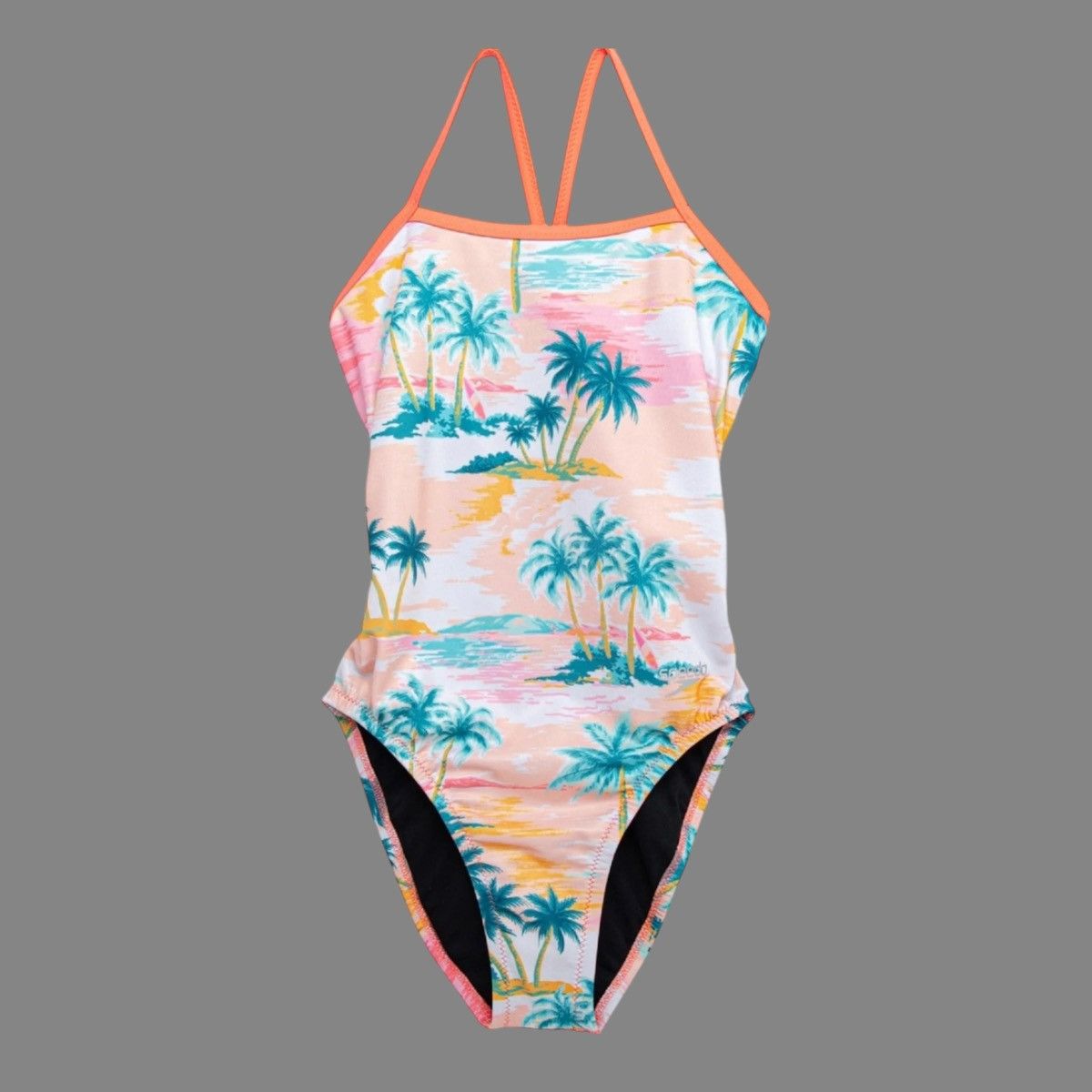 Speedo Speedo Big Girls Printed One-Piece Swimsuit 5-6 yrs Size ONE SIZE - 13 Thumbnail