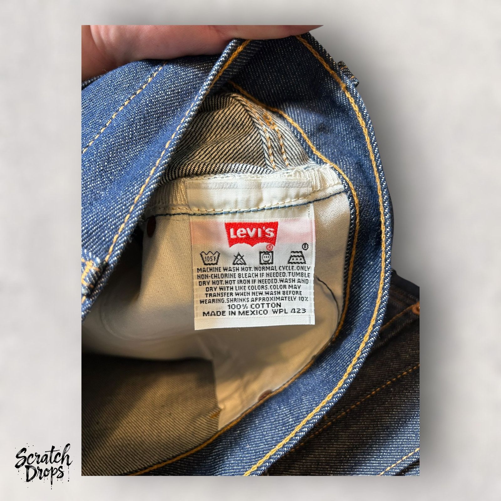 Levi's Vintage Levi’s 501xx Shrink-to-Fit Jeans USA W58 L34 501 NWT Size US 42 / EU 58 - 3 Thumbnail