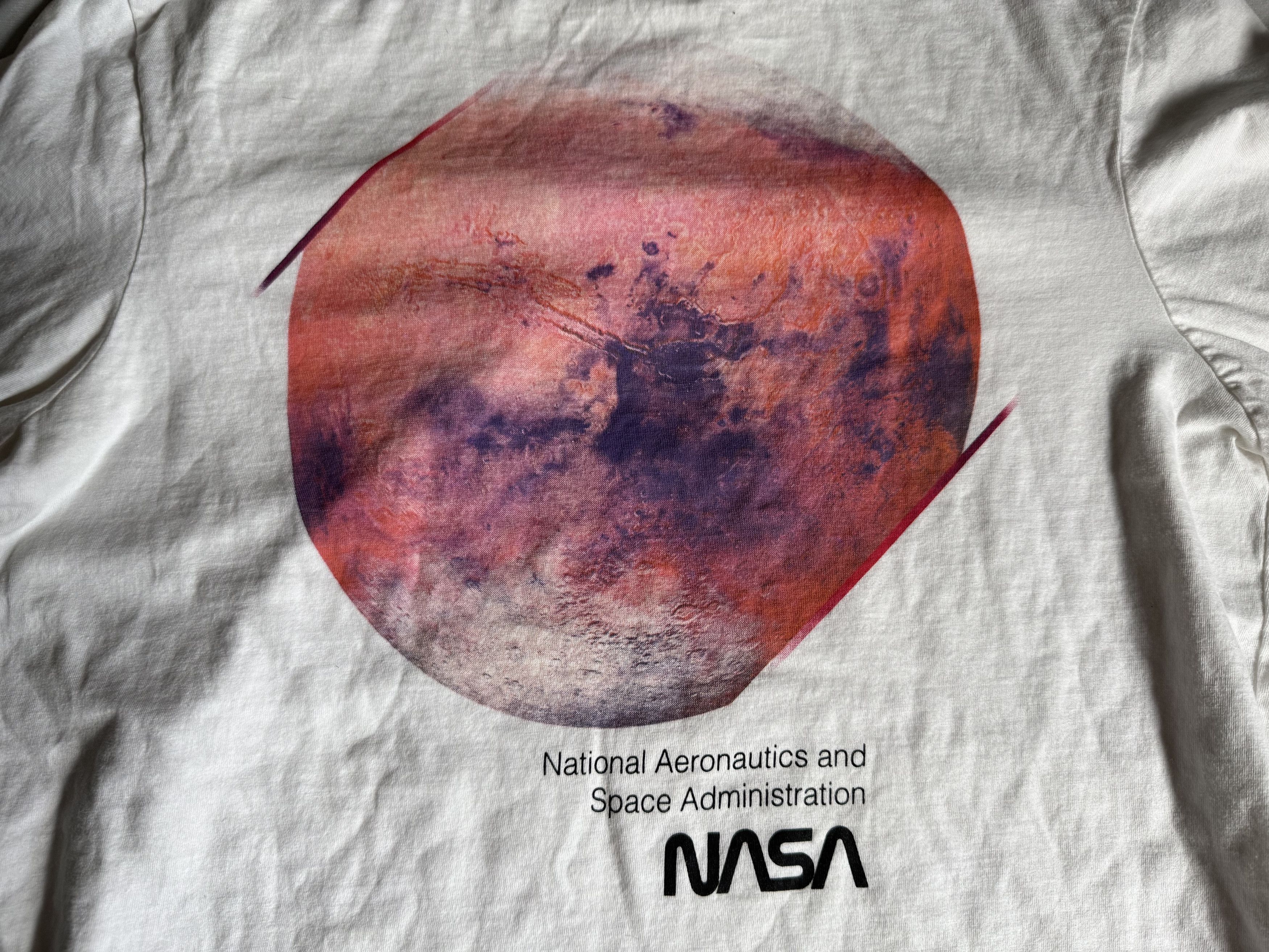 NASA TBar X Collab Nasa Men's Graphic T-Shirt L (feels like S/M) Size US M / EU 48-50 / 2 - 2 Thumbnail