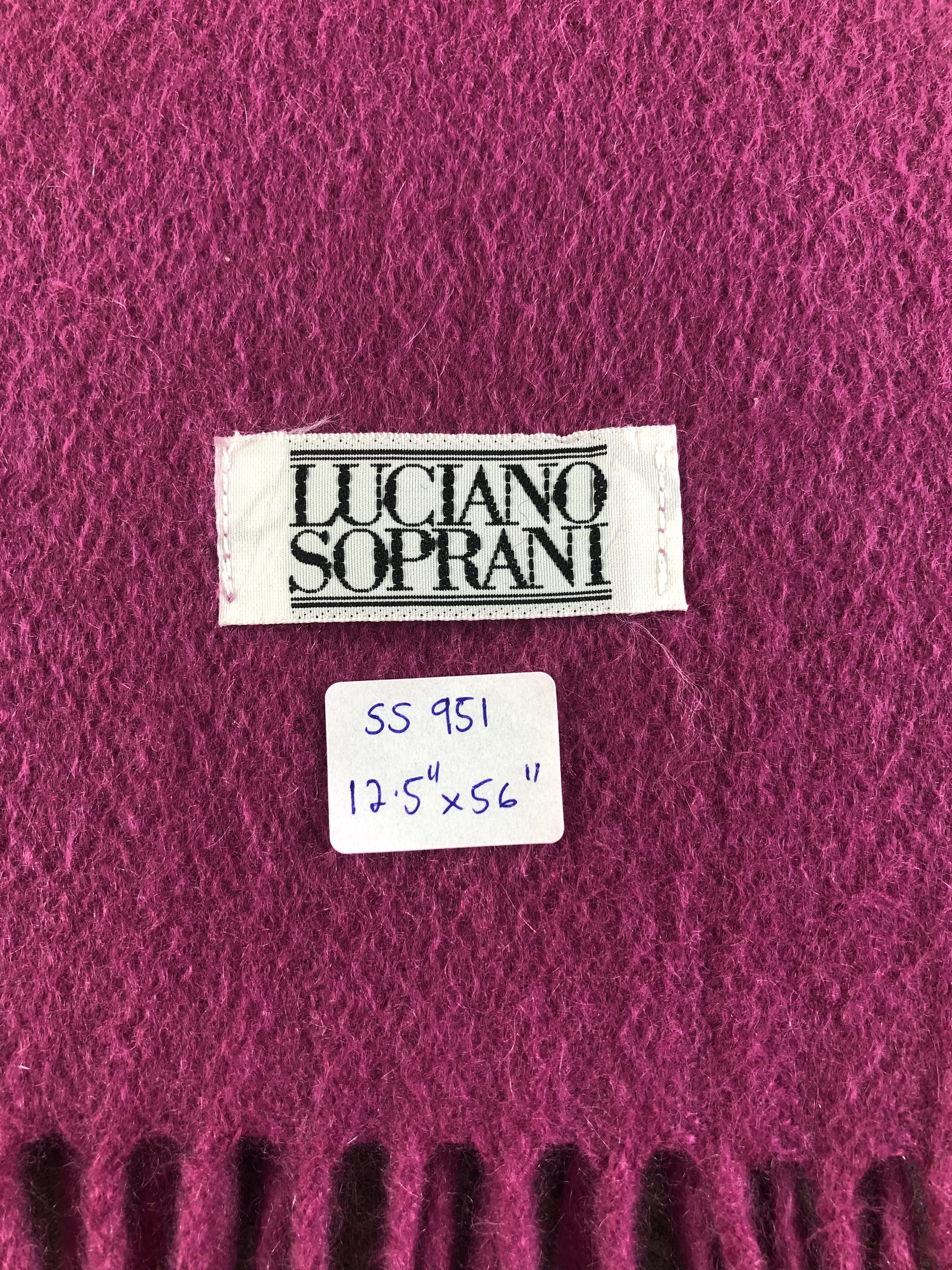 Vintage Luciano Soprani Scarf / Muffler / Neckwear Size ONE SIZE - 4 Thumbnail