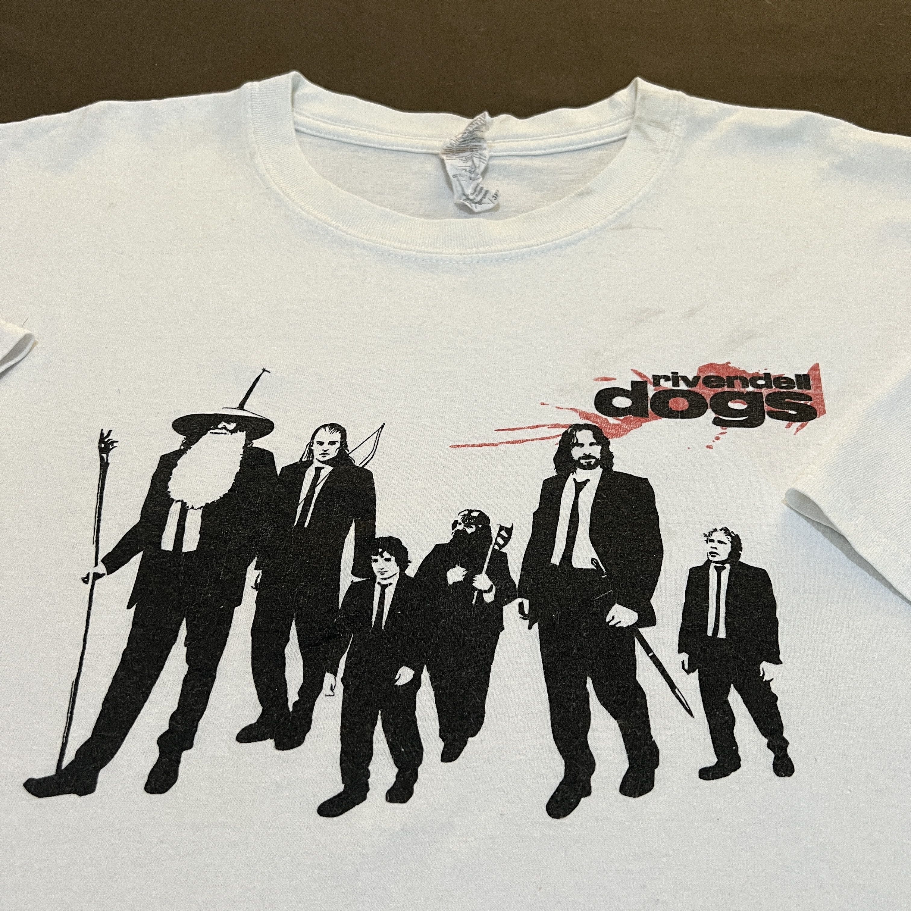 Rivendell dogs Reservoir Dogs Lord of the Rings Parody 3XL