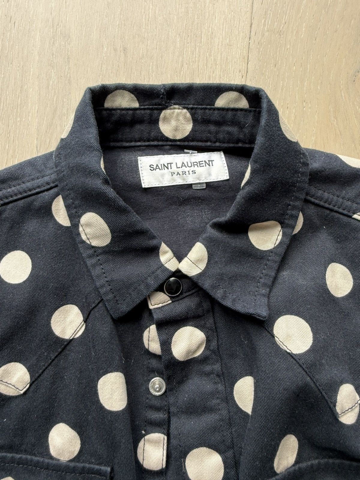 Saint Laurent Paris Saint laurent Western Polka dot Button up Size US S / EU 44-46 / 1 - 3 Thumbnail