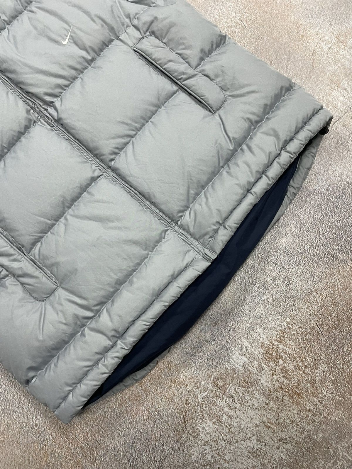 Nike Vintage Nike Small Swoosh Puffer Vest Size US XXL / EU 58 / 5 - 4 Thumbnail