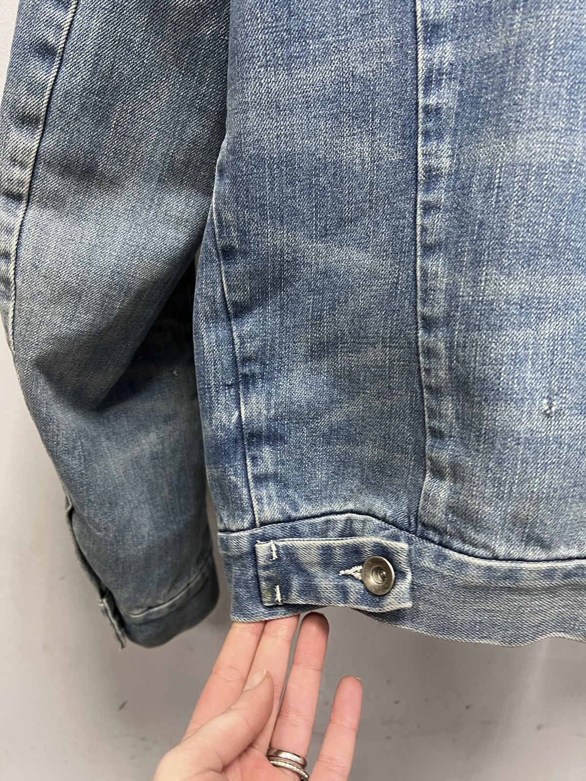 Diesel Diesel washed trucker denim jacket rare distressed y2k Size US M / EU 48-50 / 2 - 10 Thumbnail