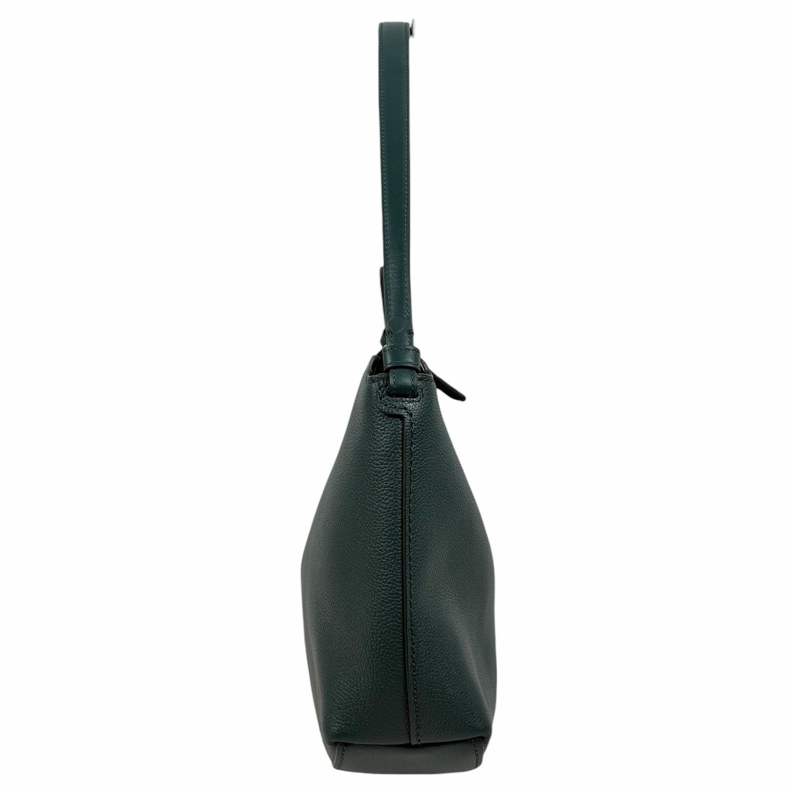 Kate Spade Kate Spade Loop Large Shoulder Bag Pebble Leather Green Size ONE SIZE - 4 Thumbnail