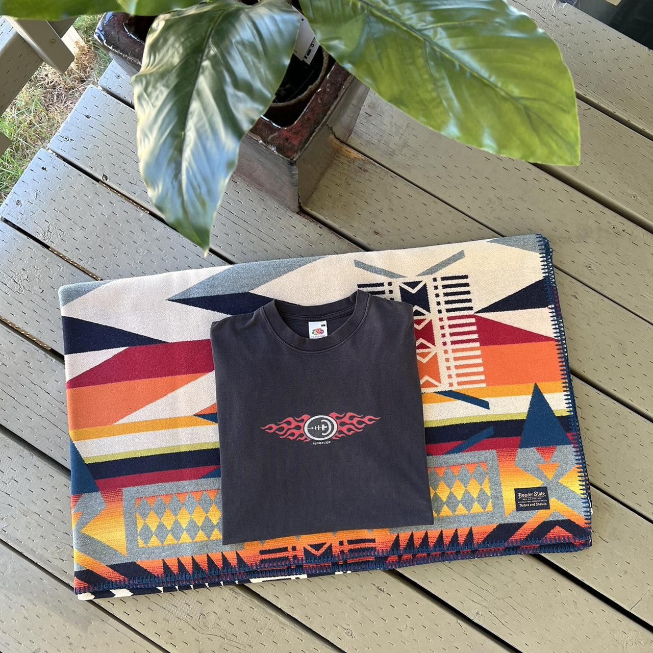 Fruit Of The Loom × Vintage synapscape shirt Size US L / EU 52-54 / 3 - 3 Thumbnail