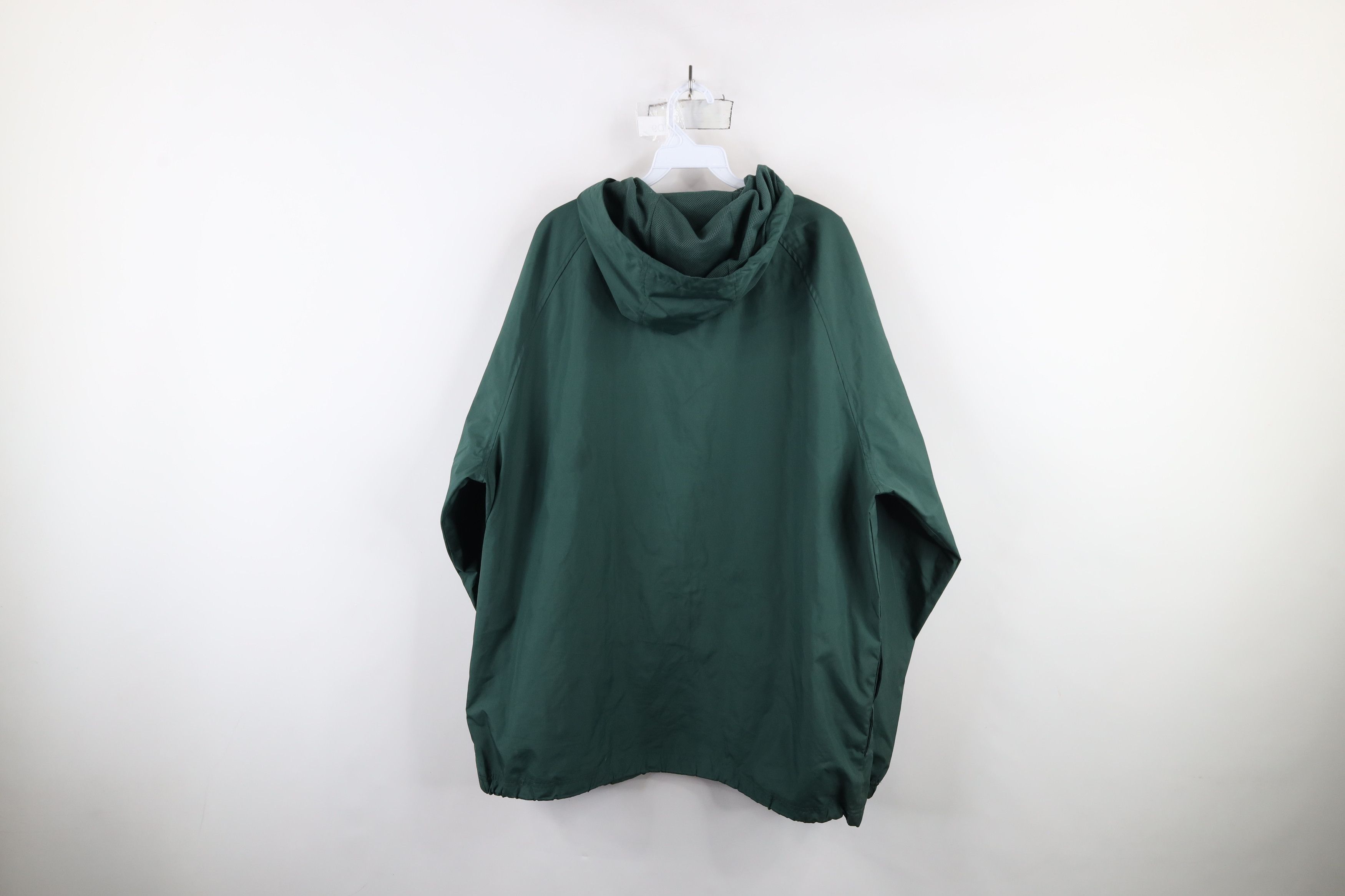 Vintage Vintage 90s Spell Eastern Michigan University Hooded Jacket Size US L / EU 52-54 / 3 - 12 Thumbnail