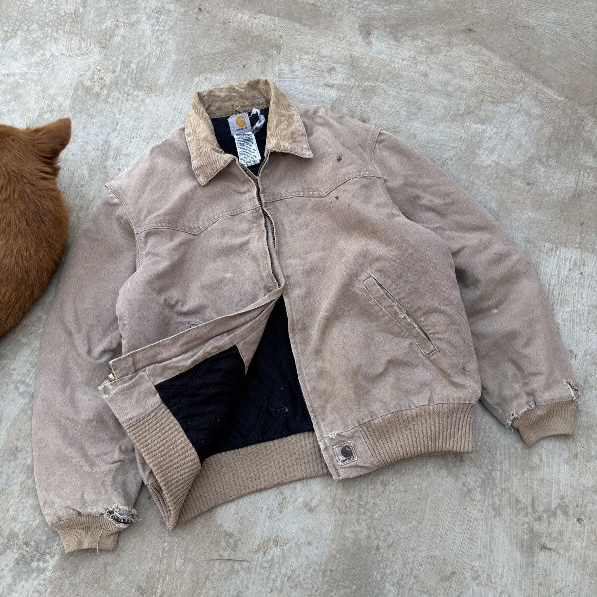 Carhartt Vintage 90s Sunfaded Distressed Carhartt Santa FE Size US L / EU 52-54 / 3 - 7 Thumbnail