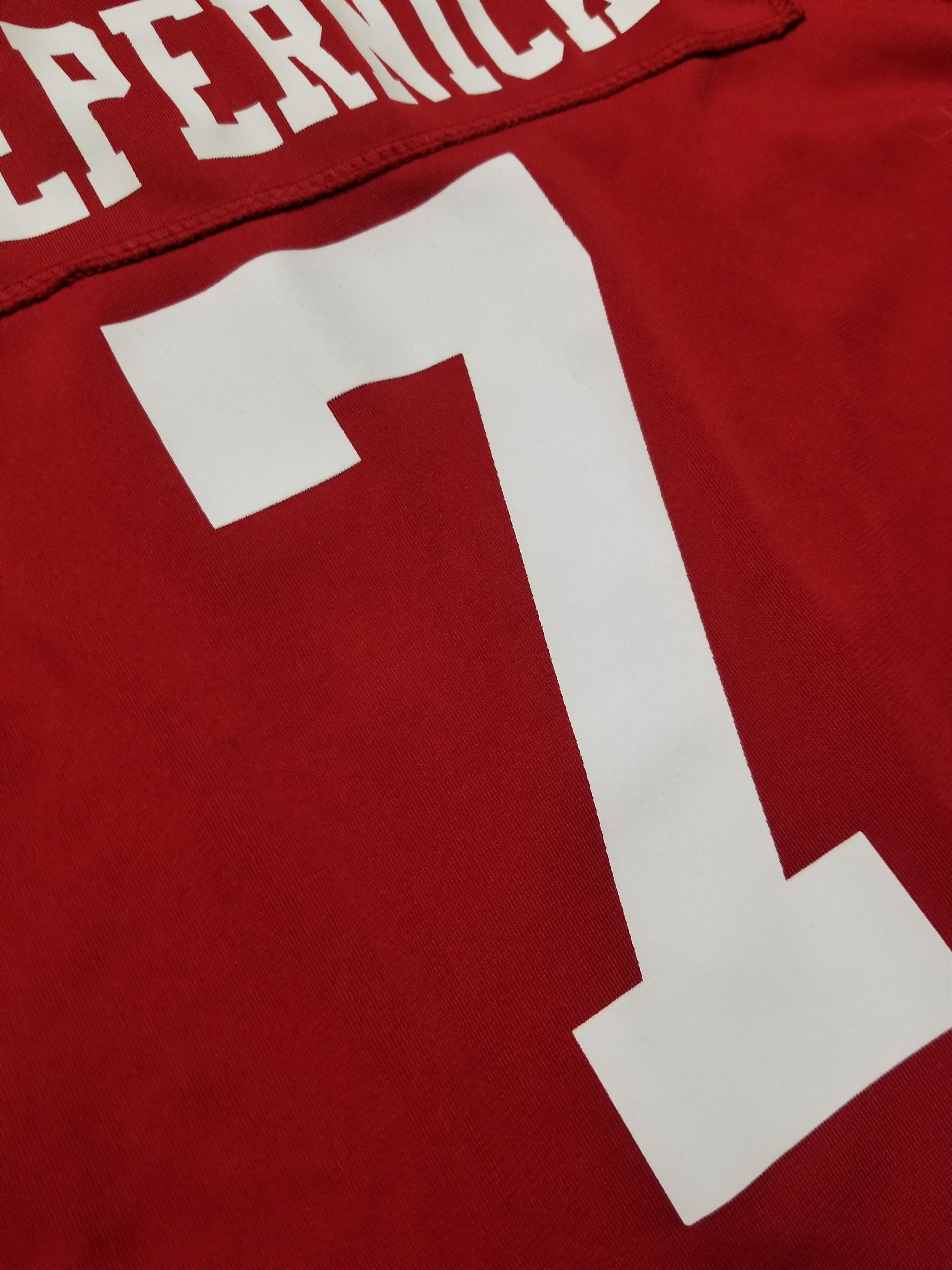 Nike Colin Kaepernick San Francisco 49ers NFL Jersey Youth XL Size US XS / EU 42 / 0 - 5 Thumbnail