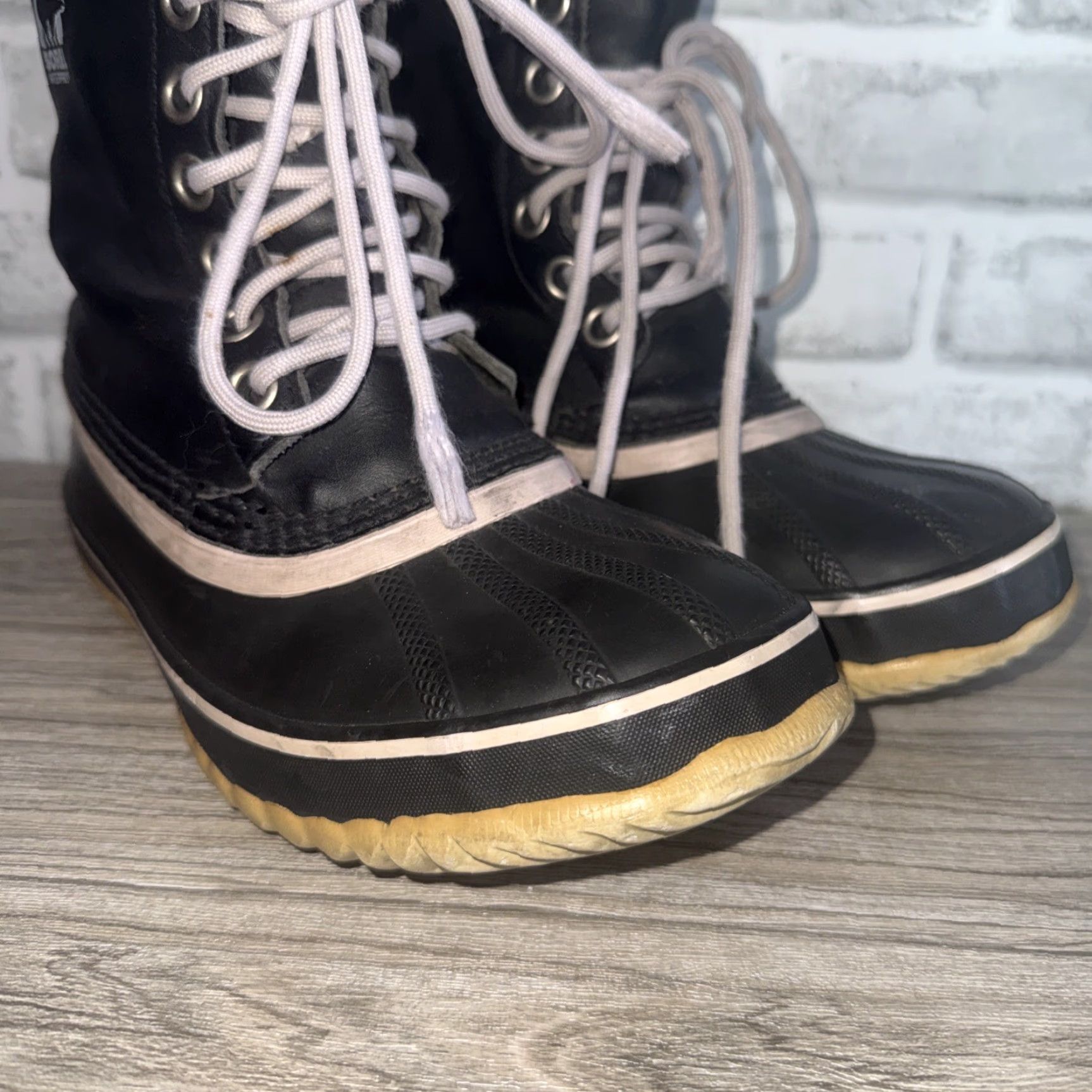 SOREL Sorel Boots Womens Size 7 Black Water Proof Insulated Size US 7 / IT 37 - 3 Thumbnail