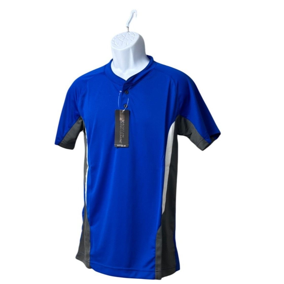 Mizuno Mizuno Men’s Elite 2-Button Baseball Jersey 350527, Royal B Size US XS / EU 42 / 0 - 12 Thumbnail
