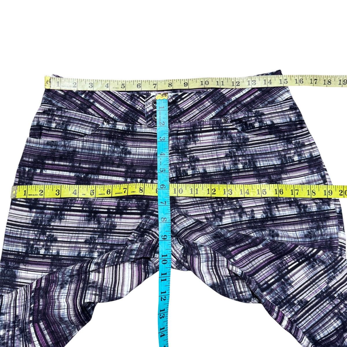 gomme Gomme By Maki Hiroshige Horizontal Striped Trouser Pants Size 30" / US 8 / IT 44 - 15 Thumbnail