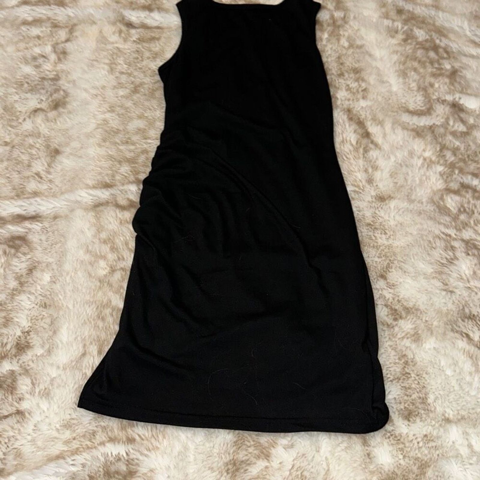 Other Amazon BTBFM Black Wrap-Front Mini Dress | Sz S Size S / US 4 / IT 40 - 6 Thumbnail
