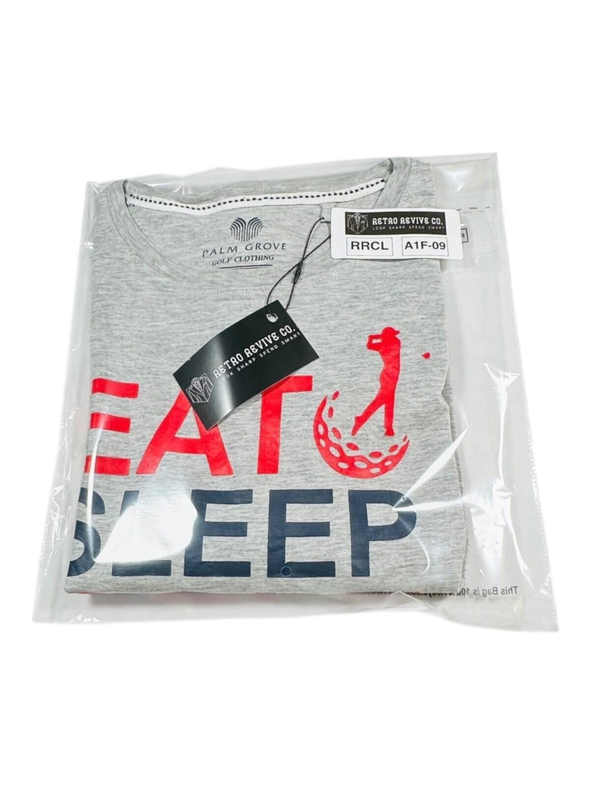Other Palm Grove Golf T-Shirt Men's UK Size 2XL Grey Graphic Print Size US XXL / EU 58 / 5 - 11 Thumbnail