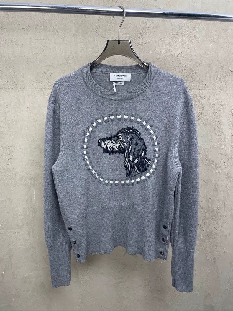Thom Browne Thom Browne Round collar sweater Size US M / EU 48-50 / 2 - 2 Thumbnail