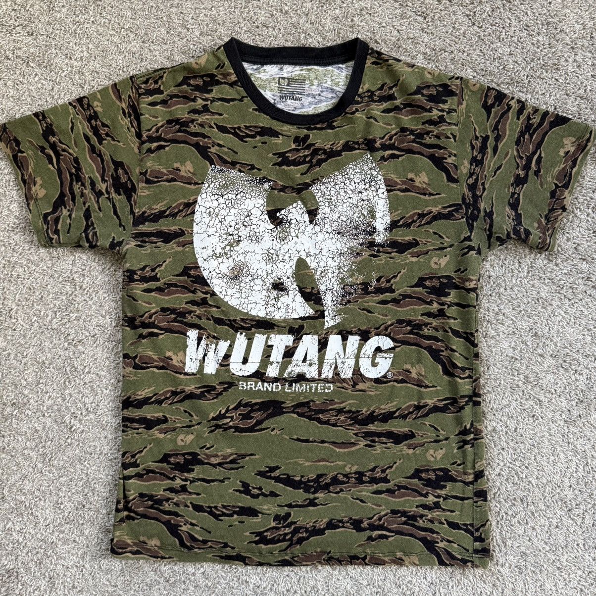 Wu-Tang Clan 🔴Wu-Tang Shirt Size Large Camouflage Wu Shattered Design Size US L / EU 52-54 / 3 - 1 Thumbnail