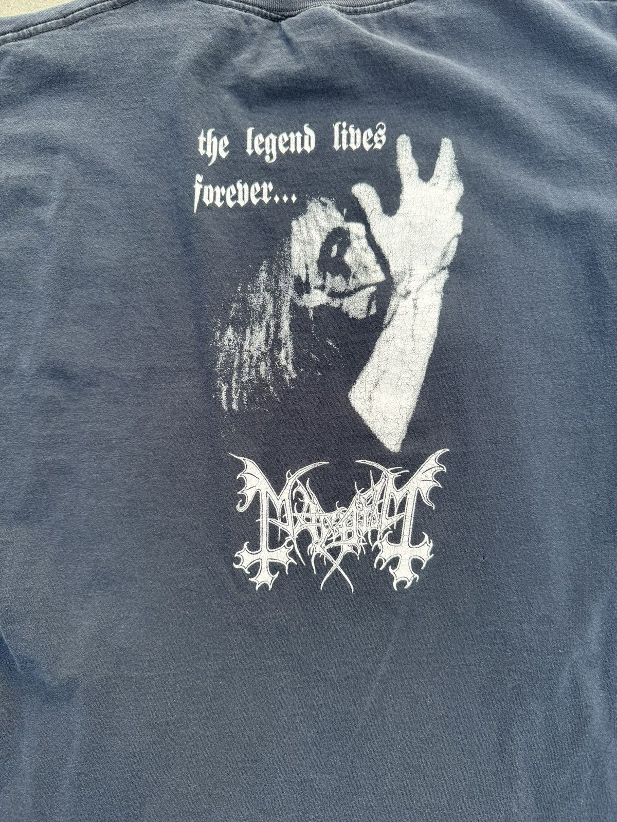 Band Tees Vintage Y2K 2000s Mayhem T Shirt Size US L / EU 52-54 / 3 - 4 Thumbnail