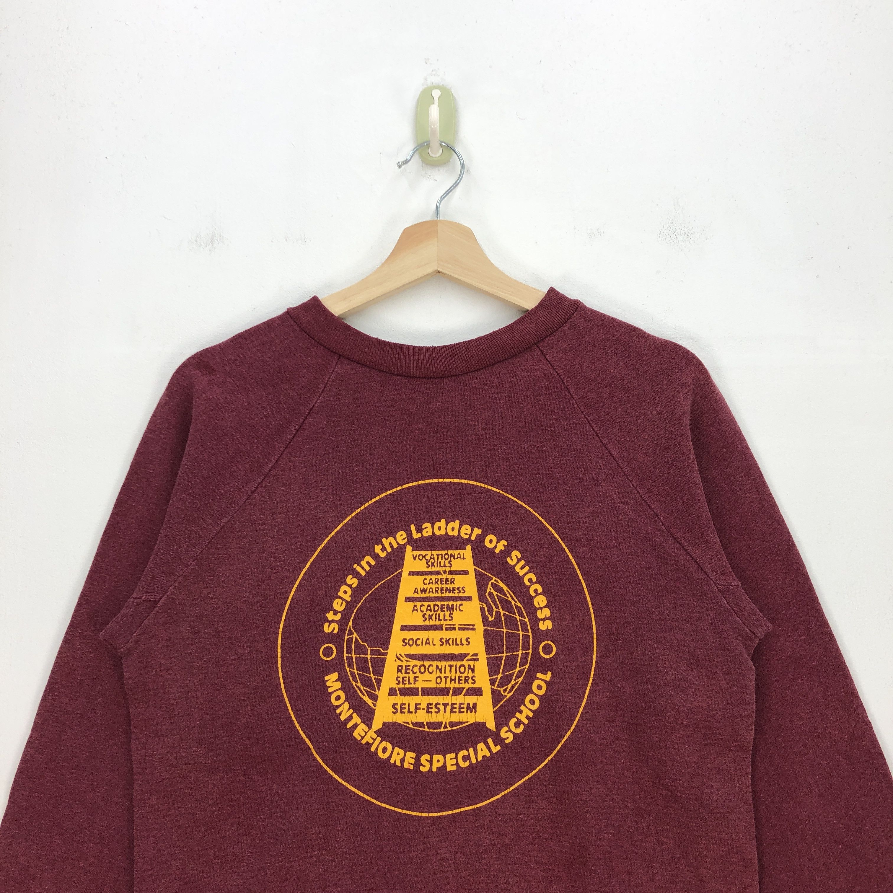 Other Vintage Ladder of Success Sweatshirt Novelty Sweater Size US S / EU 44-46 / 1 - 2 Thumbnail